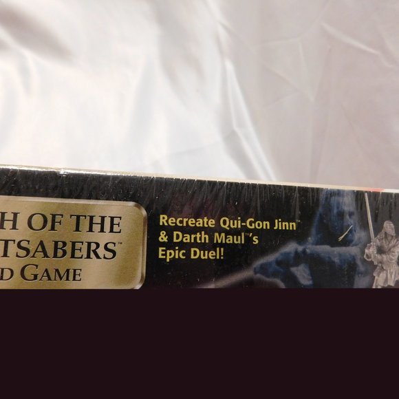 Vintage Star Wars Episode 1CLASH OF THE LIGHT Sabers Game New Vintage 1999 - Picture 4 of 5